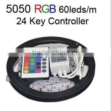 5050 SMD IP65 flexible led strip light waterproof