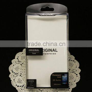 Transparent offset pringting PET phone plastic box