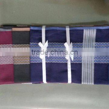 100% cotton handkerchiefs for men 72*68 thread count