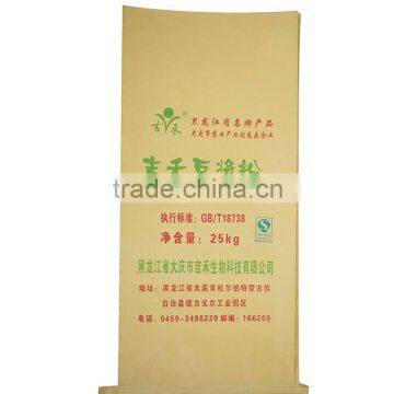 paper-plastic sacks/paper &PP compound bags/paper bag PP woven inner bags