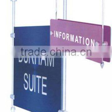 Elegant and customized hanging indoor acrylic directional signage