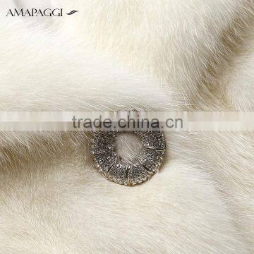 Factory Sale Discount Suit Style Modern Mink Fur Jacket photo-2