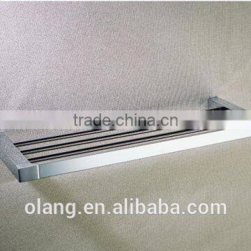 chrome plated metal towel holder for bathroom