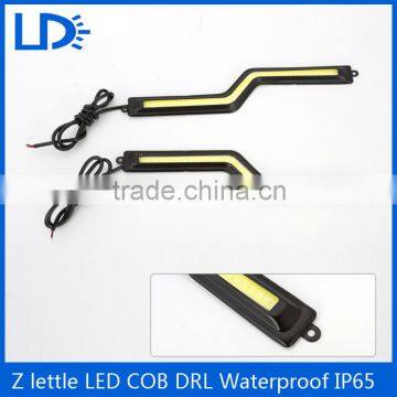 2016 New Z-Shaped 7w drl cob led daytime running light Cob Color Led Drl