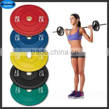 rubber barbell weight plate