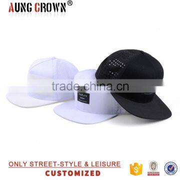 customize faux leather hat snapback cap