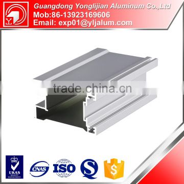 Aluminium profile to make doors and windows