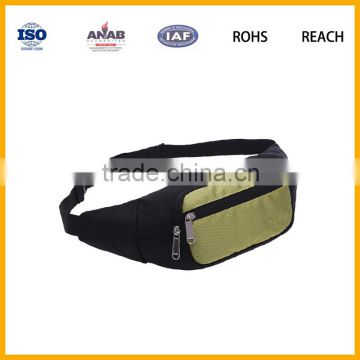 Hot sales waterproof polyester waist running travel bag