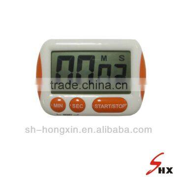 Super large LCD electronic household timer with stand and magnet