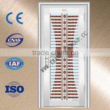 New Beautiful Style Cheap Stainless Security Steel Door