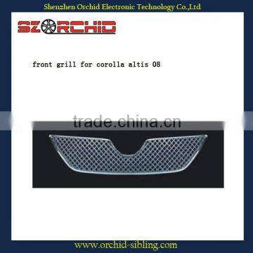 chrome front grill for corolla altis 08