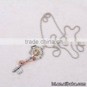 Key Shaped Designer Necklace, Wholesale Steampunk Vintage Necklace photo-5