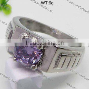 Guangzhou Factory Wholesale titanium stainless steel ladies engagement ring