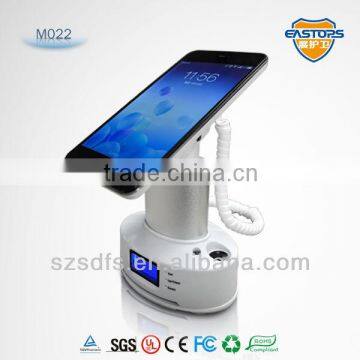 Mobile phone display holder with alarm & charging function,Security display alarm bracket/holder/stand