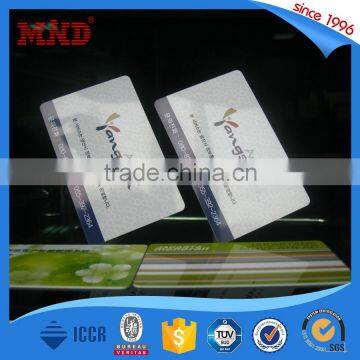 MDP62 Plastic PVC Business ID Card Printing ISO Card Transparent Business Cards Wholesales photo-4