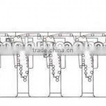 Middle Speed Plastic Film Roll Rotogravure Printing Machine