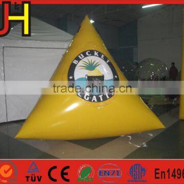 Wholesale Cheap Inflatable Branded Triangle Water Buoy photo-4