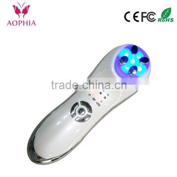 Mini Skin Care product EMS+Electroporation + Led light therapy facial beauty care product