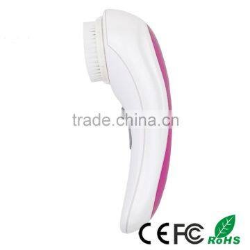 Waterproof Sonic Wireless Electric Vibrating Facial Clearnsing Brush photo-5