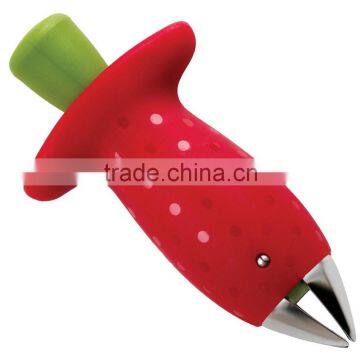 Multifunction Stainless Food Strawberry Huller Fruit Kitchen Slicer photo-2