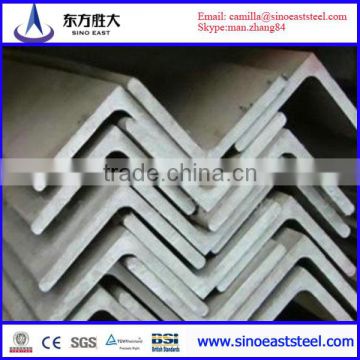 ISO and SGS Certification asi 304 stainless steel angle bar factory