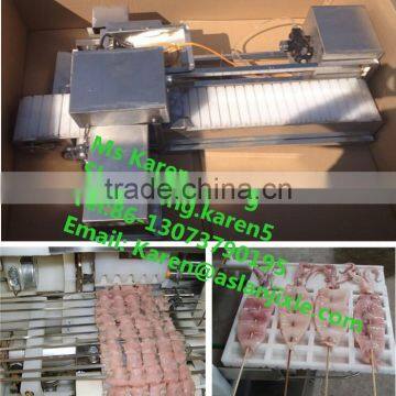 Chicken skewer machine/bbq skewer machine