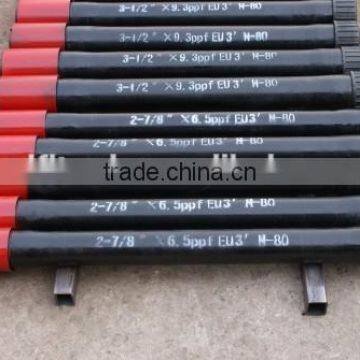 High quality API 3 1/2" EU J55 tubing oil pipe joint P*B