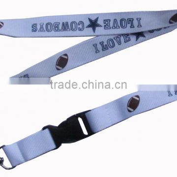 Promotional neck custom polyester lanyard