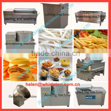 top sale french fries processing machine