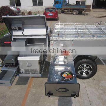 2017 Off Road Hard Floor Camper Trailer Travel Trailer Camping Trailer Tent Trailer photo-3