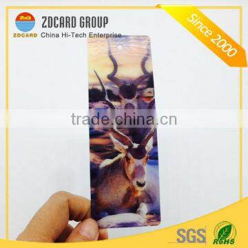 ZDCARD Animal 3d Bookmarks PVC