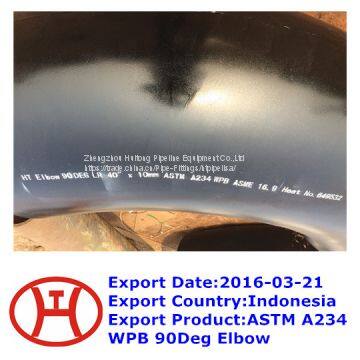 ASTM A234 WPB 90Deg Elbow