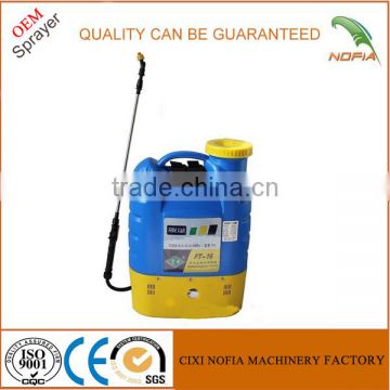 Agricultural high pressure pump battery rechargeable sprayer