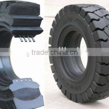 hot sale forklift truck solid tire 5.50-15