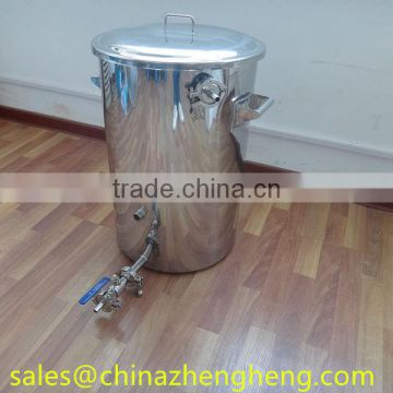 Customizing stainless steel electric beer brew kettle for boiling