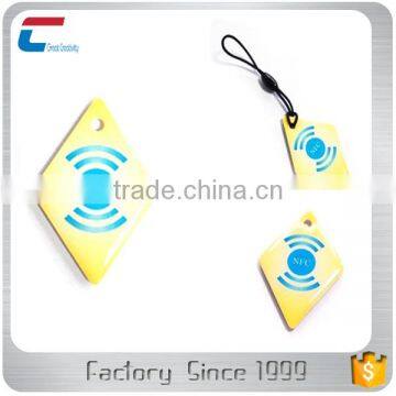 High Quality OEM Customized Shape and Printing Mini Rfid Nfc Epoxy Plastic Tag Key Card for Access Control photo-3