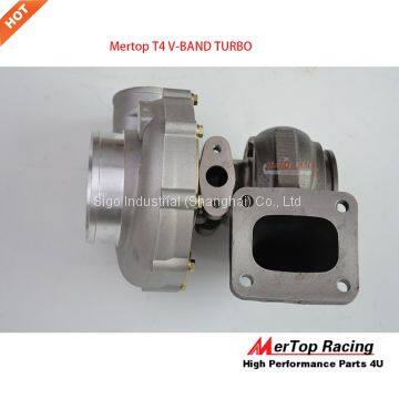 Mertop UPGRADE T4 V-BAND RACING TURBINE TURBO TURBOCHARGER V BAND .0.68 AR 58 TRIM 420+HP photo-2