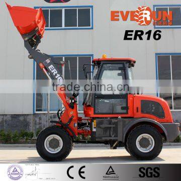 Everun 1.6ton CE Approved Mini Wheel Loader With Standard Bucket photo-5
