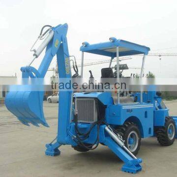 4500KG 0.2 CBM Backhoe Loader WZ180 for Sale 2015 Good Performence and Good Quality photo-2