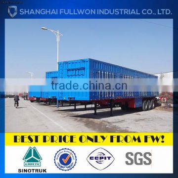 2 AXLE CARGO BOX SEMI TRAILER STRONG BOX TRAILERS