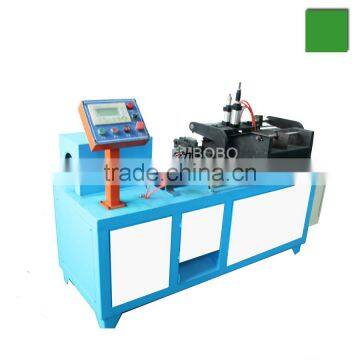 Automatic bundy copper aluminum finned tube shrinking necking machine for tube reducing