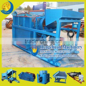 China Supplier Shandong Hengchuan Skid Type Mobile Trommel Gold Washing Plant for Gold Separation photo-3