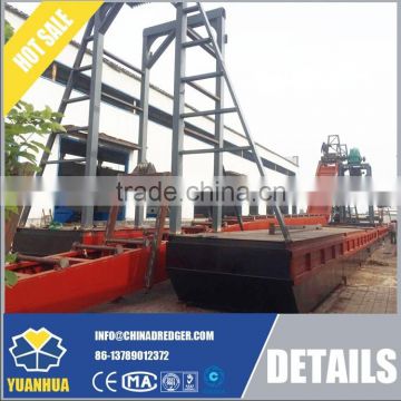 Bucket chain sand dredge