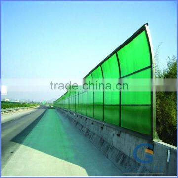 GoodLife excellent Bayer virgin material SGS certificate highway fence green polycarbonate PC sheet