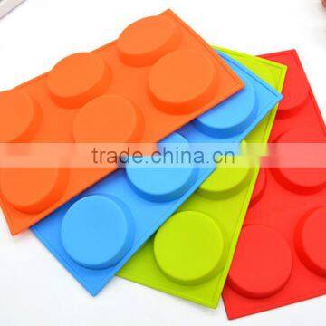 Round 6 Cavity Silicone Mold,silicone Cake Mold photo-2