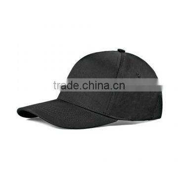 twill cotton 5 panels cap with adjustable plastic fastening