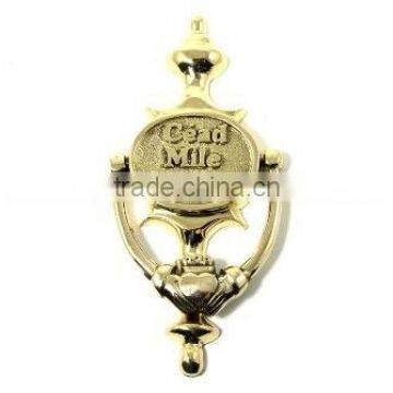 Cead Mile Failte Brass Door Knocker