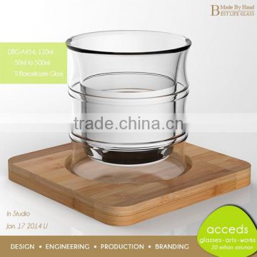 Low MOQ Decorative Hand Odd-Shaped Cheap Juice Tumblers