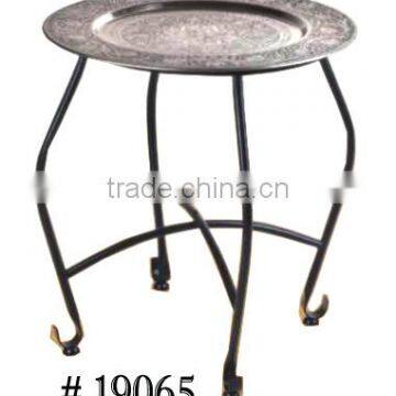 Round Embossed Coffee Table photo-6