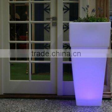 FO-9530 LED Illuminate Flower Planter, Home Ornaments Flower Pots, Tall Flower Vase